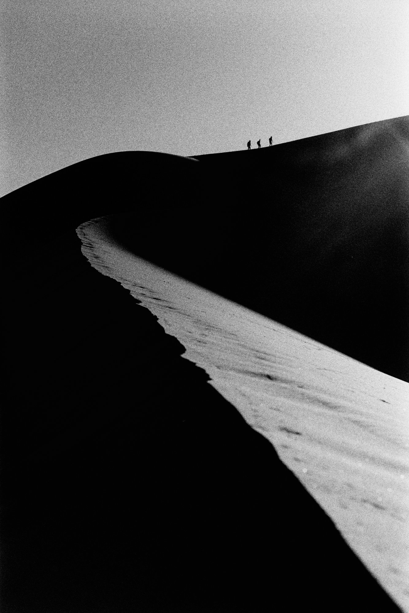 Black and white film photograph by Federico Marcon