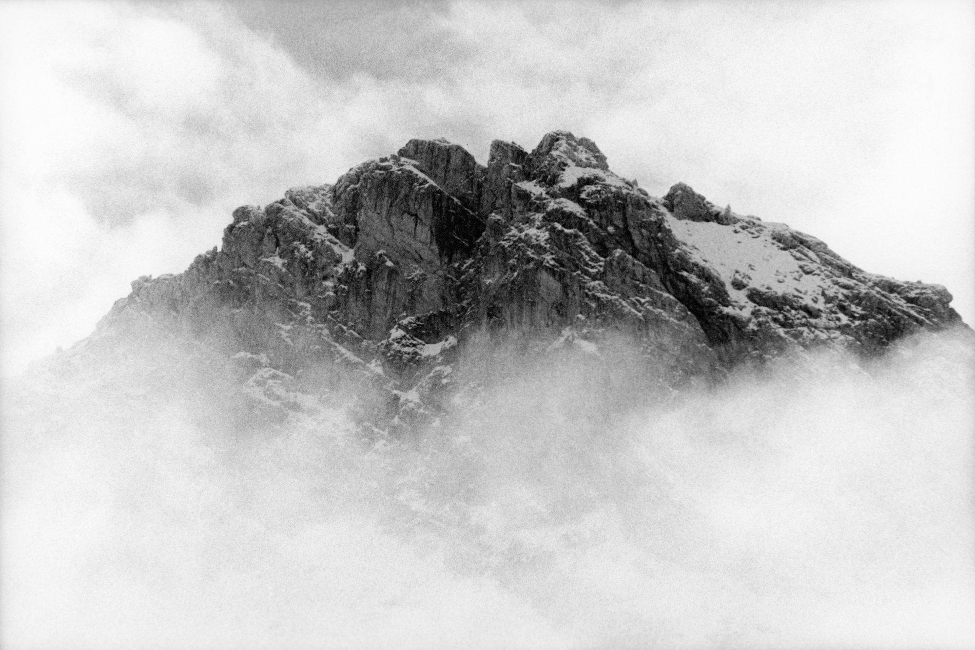 Black and white film photograph by Federico Marcon