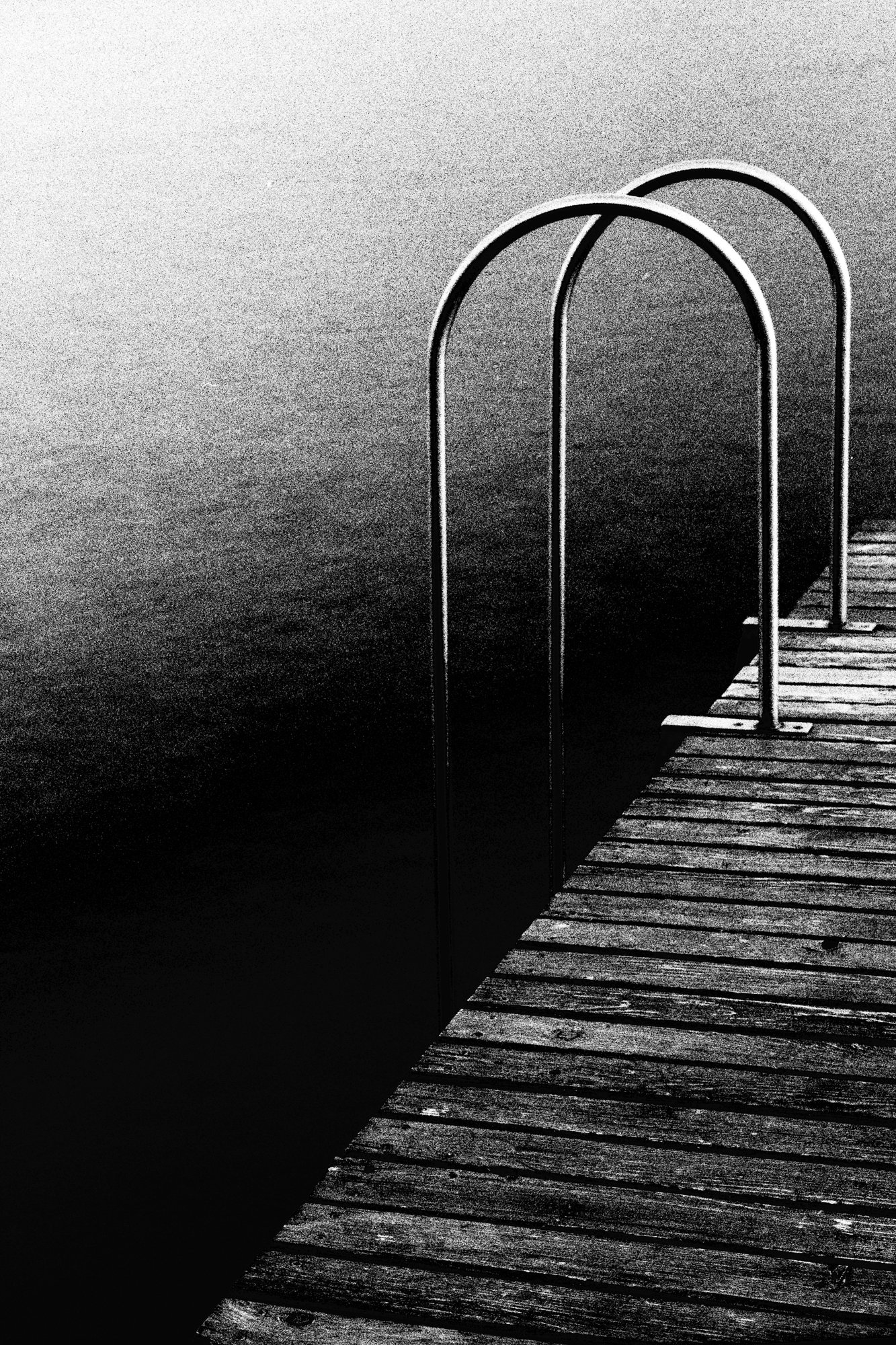 Black and white film photograph by Federico Marcon