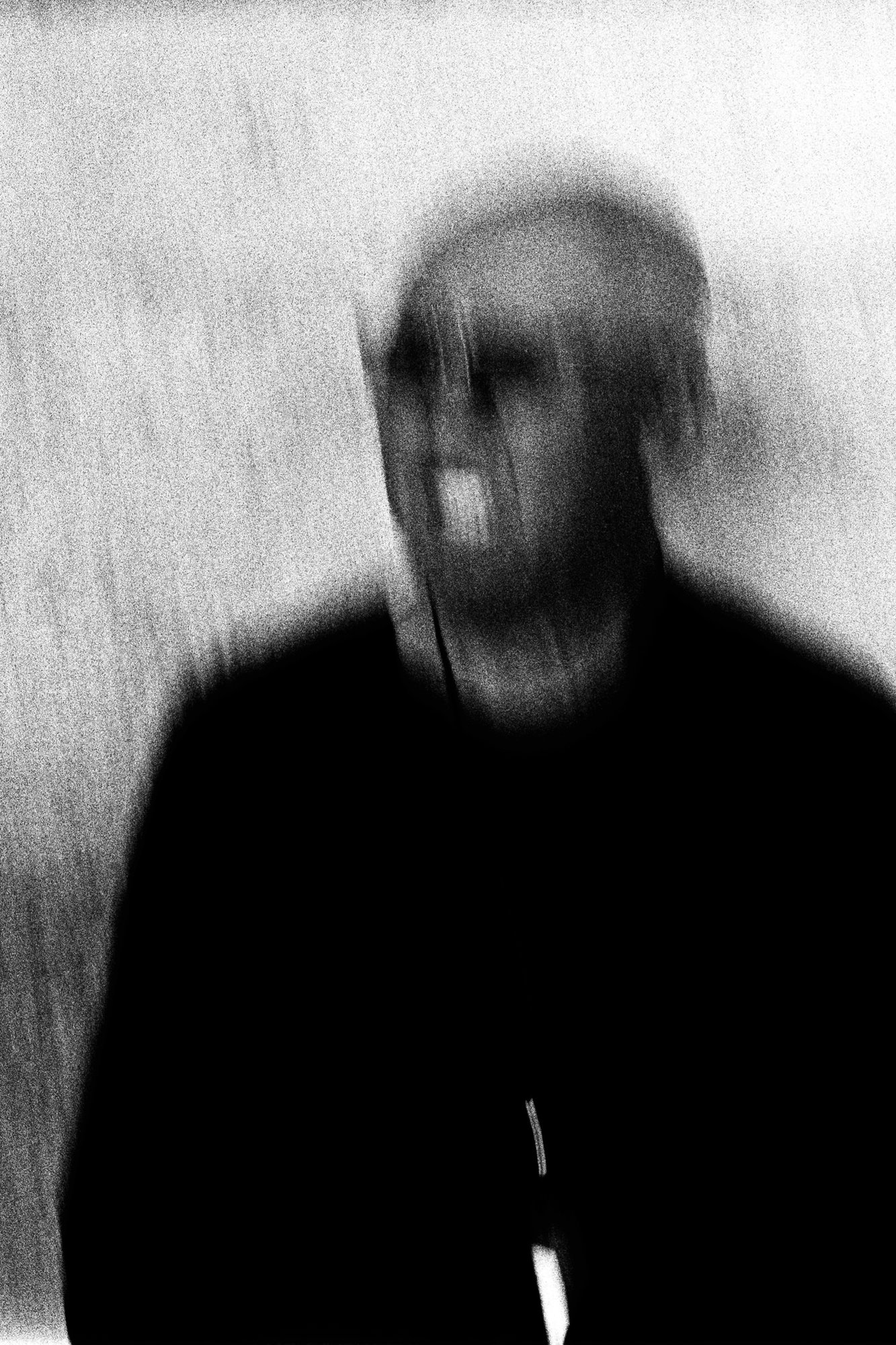 Black and white film portrait photograph by Federico Marcon