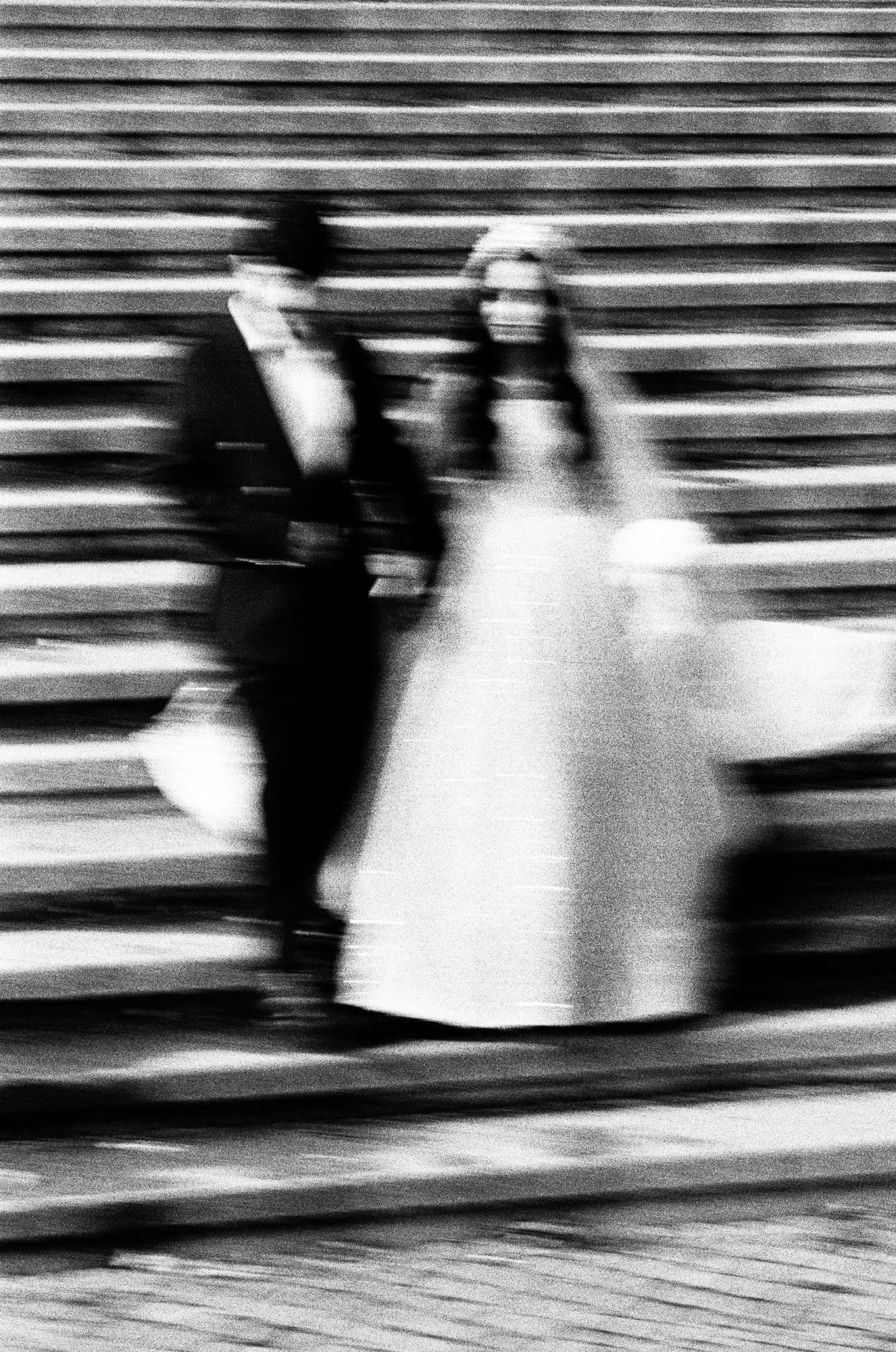 Black and white film portrait photograph by Federico Marcon