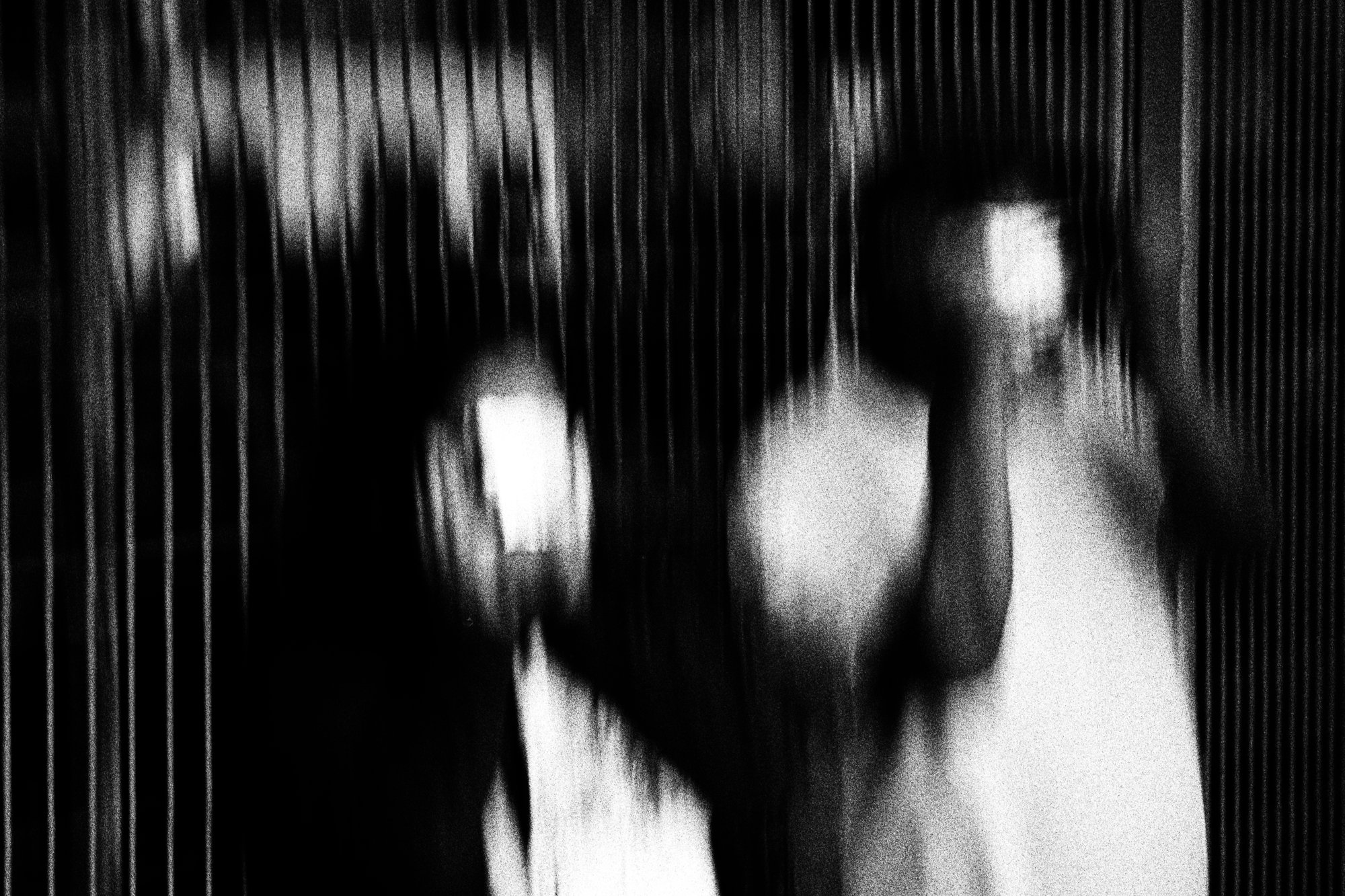 Black and white film portrait photograph by Federico Marcon