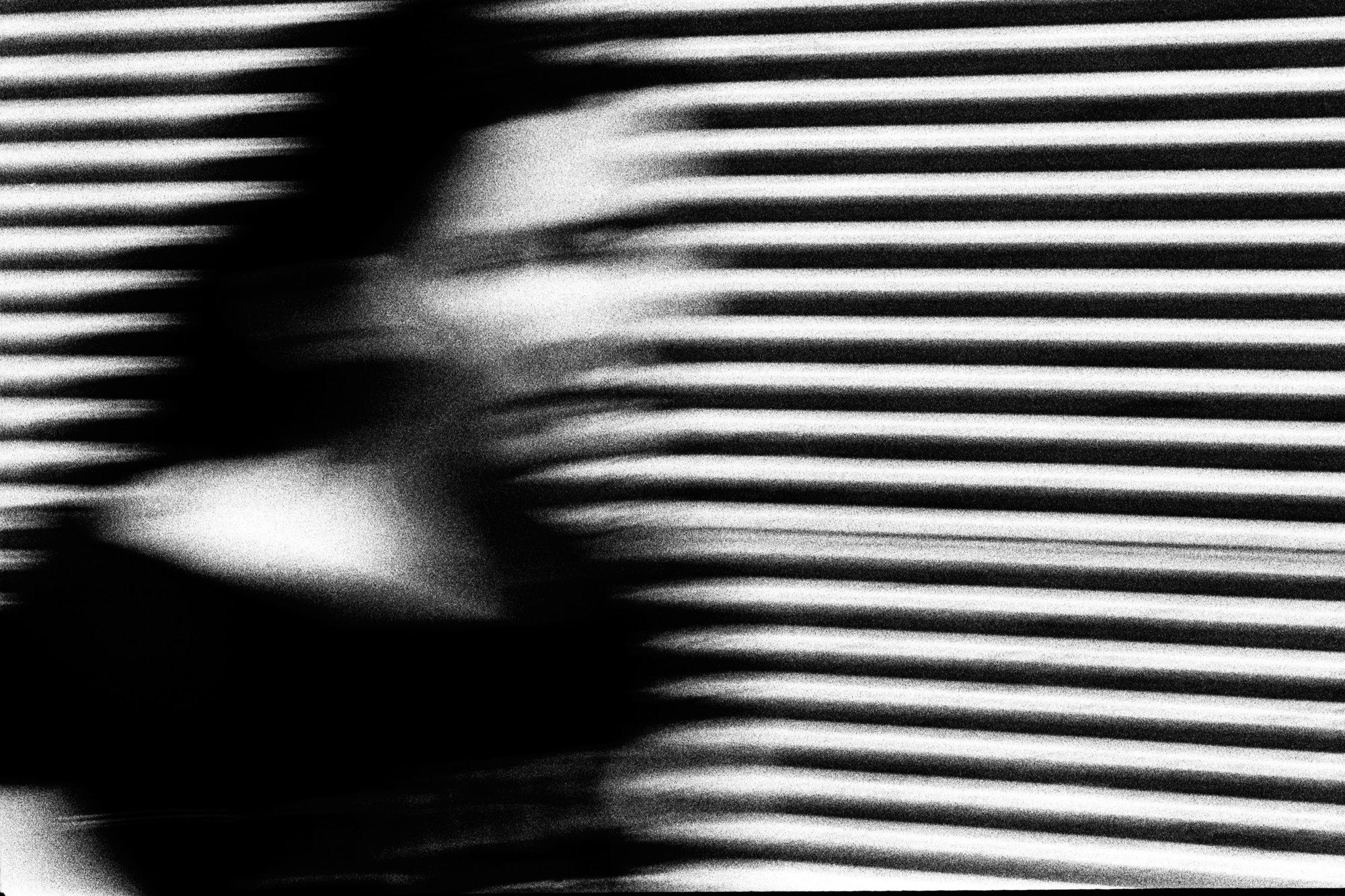 Black and white film portrait photograph by Federico Marcon