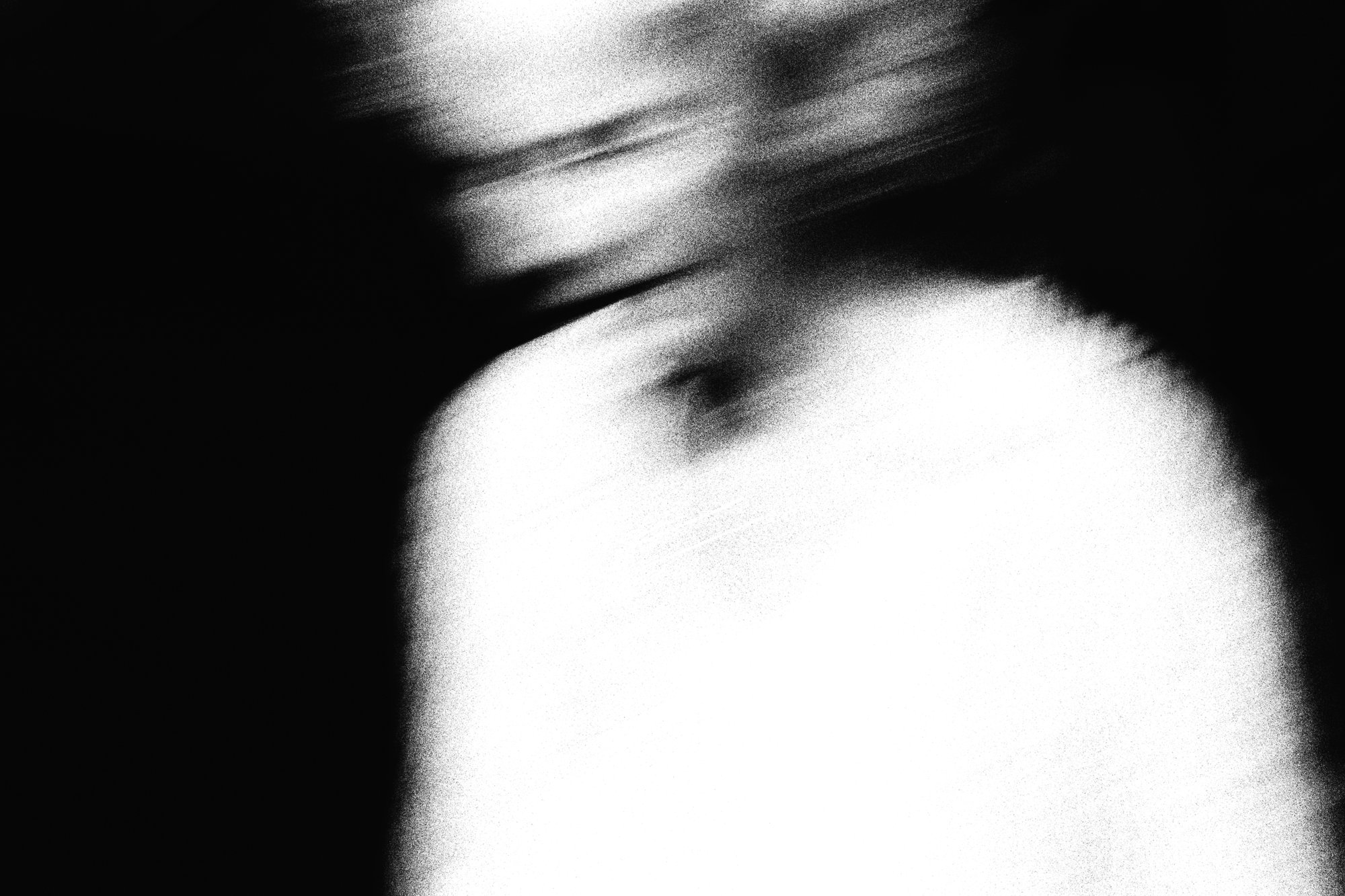 Black and white film portrait photograph by Federico Marcon