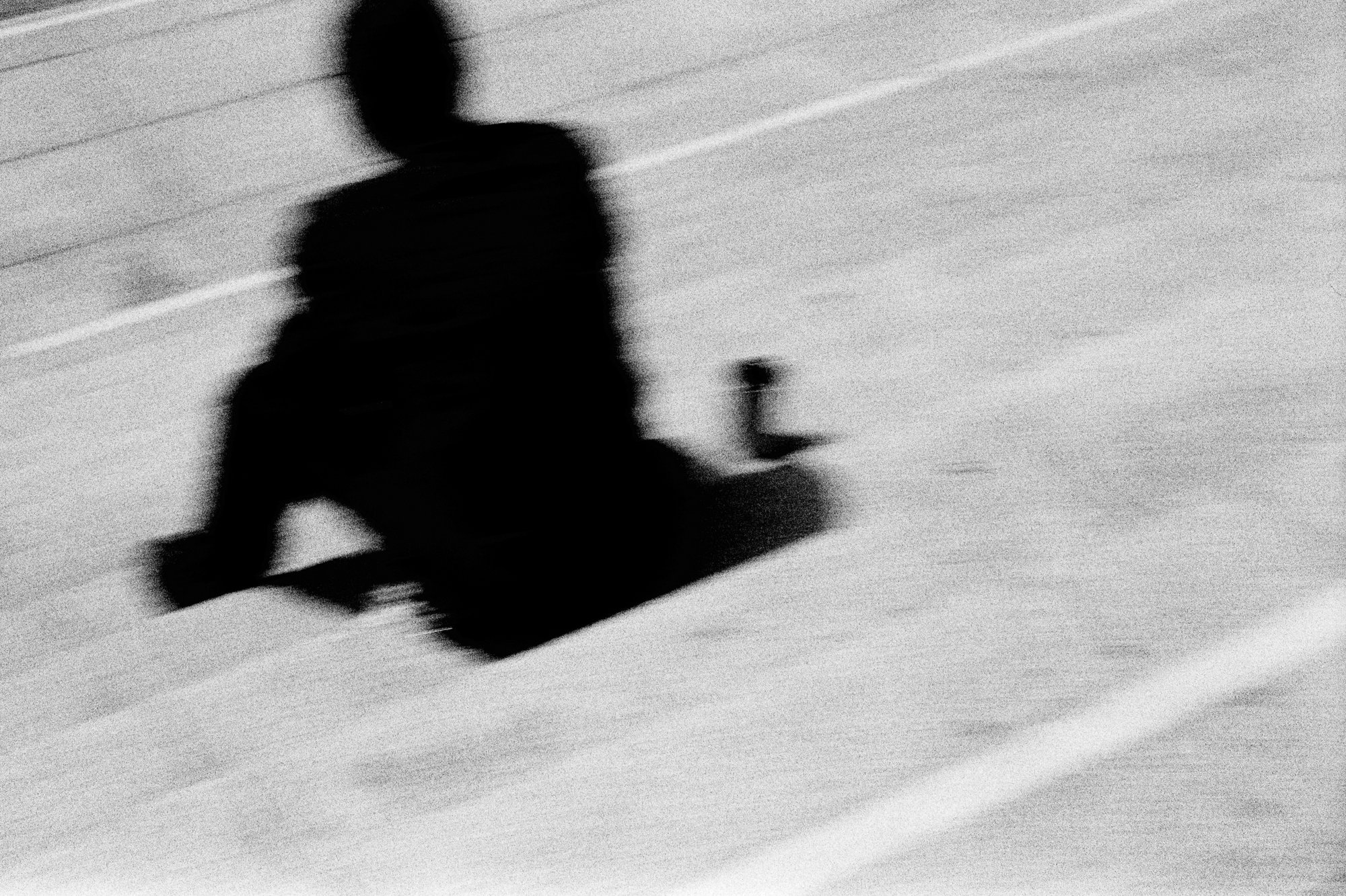 Black and white film portrait photograph by Federico Marcon