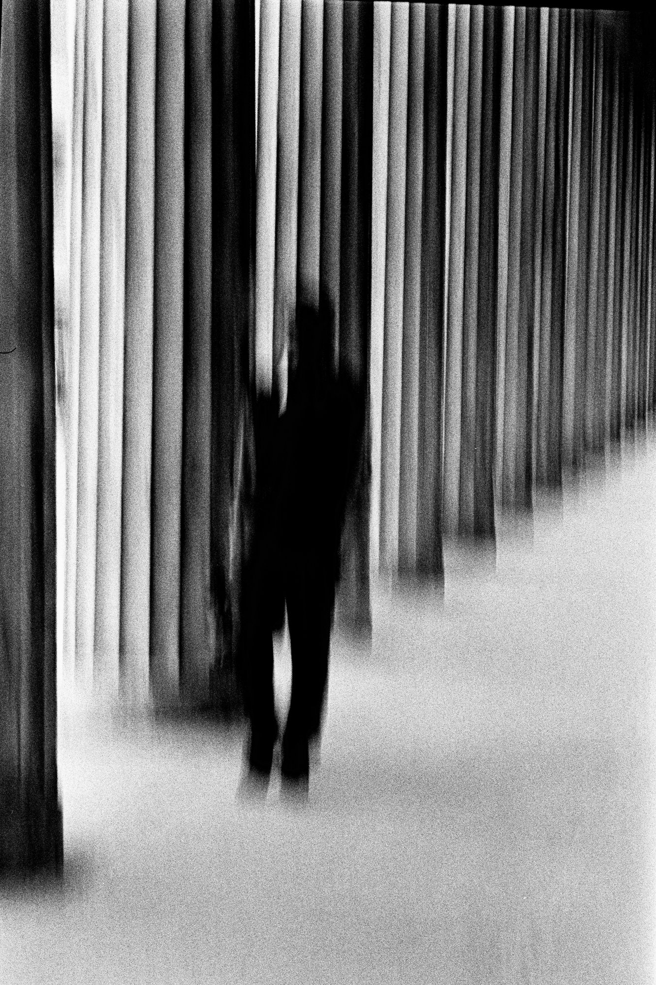 Black and white film portrait photograph by Federico Marcon